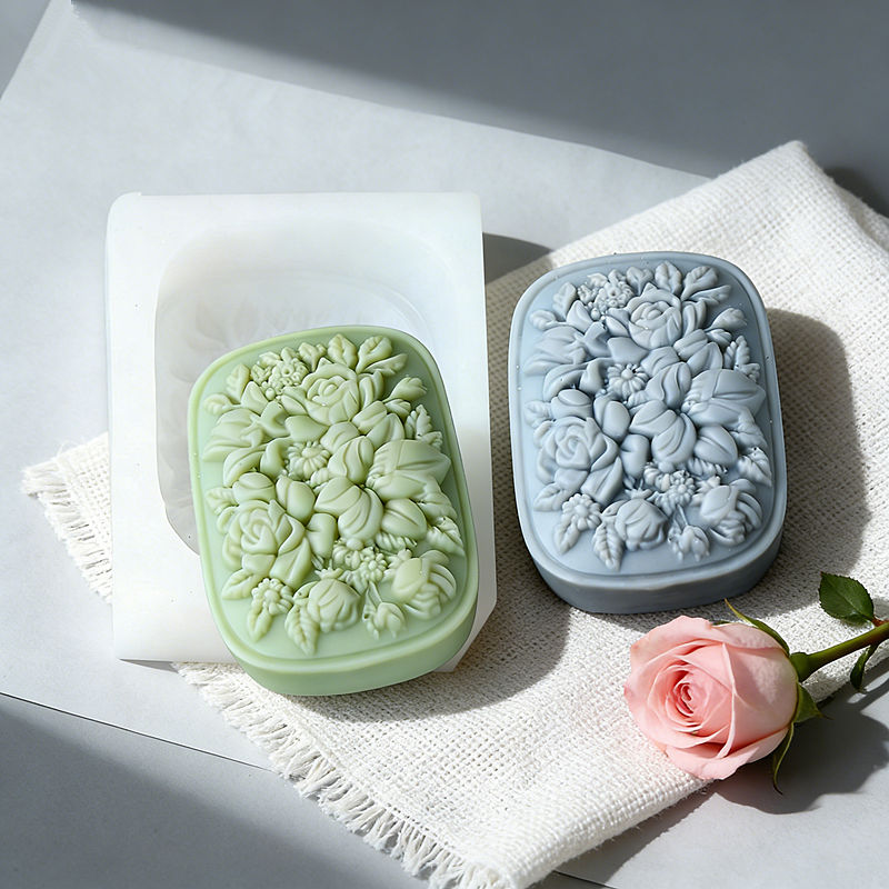 Soap Making Gifts - Квадратная силиконовая форма для мыла с
